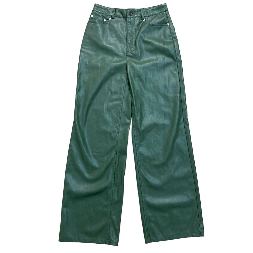 Urban Outfitters Green Wide Leg Pants